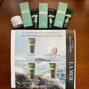 NIB La Mer Radiance Essentials 4pc Set by Sephora Travel Sample Mini Size